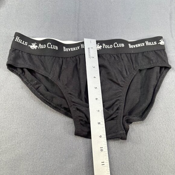 Beverly Hills Polo Club Men's Size Large 42-44 Brief Black New Without Tags - Picture 5 of 6